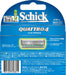 Schick Quattro 4-Blade Shaving Razor Replacement Blades 4 Pack-Kiichin - The #1 Place for Japanese Goods in Your Hand!