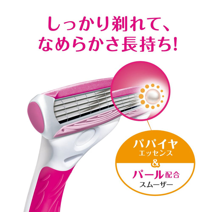 Schick Quattro 4-Blade Women's Razor with 2 Replacement Blades Included-Kiichin - The #1 Place for Japanese Goods in Your Hand!