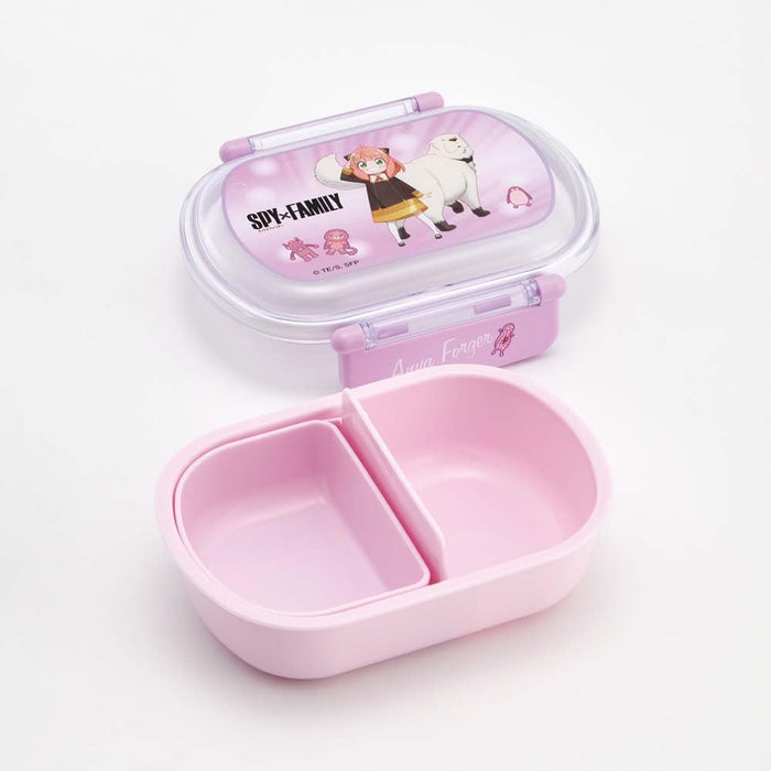 Skater Spy Family Kids Lunch Box 1 Tier 360ML with Inner Container Japan
