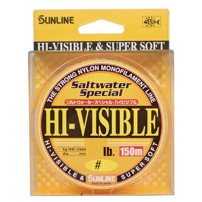 Sunline Nylon Line Saltwater High Visibility 150M 1.25 5Lb Magic Orange-Kiichin - The #1 Place for Japanese Goods in Your Hand!