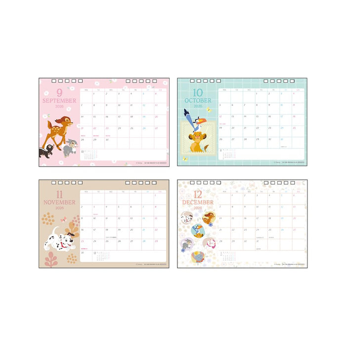 Sun-Star Stationery Disney 2026 Classic Desktop Calendar S8521549