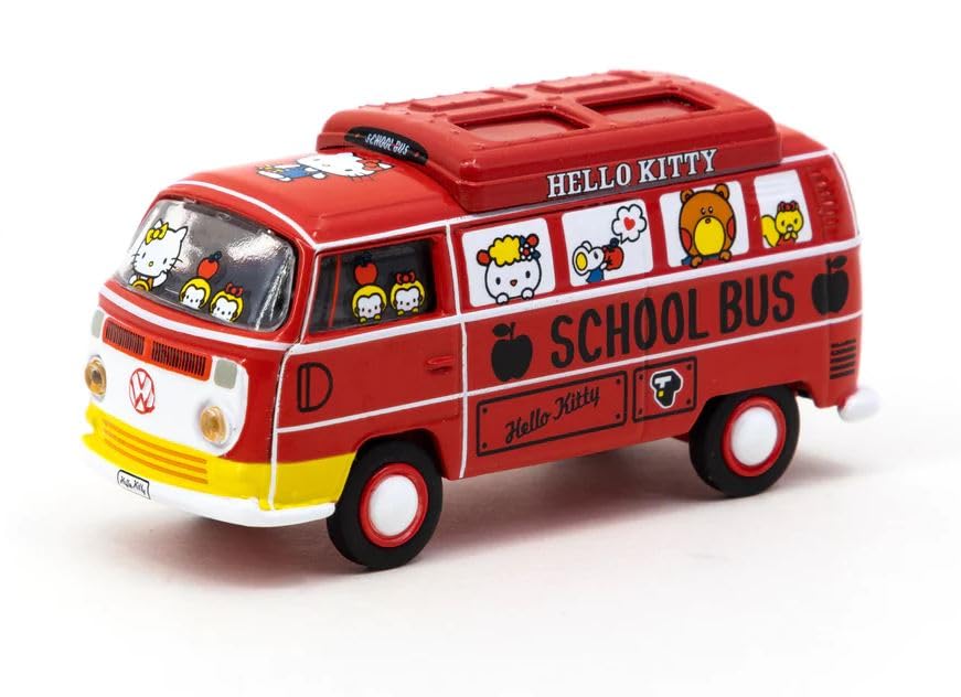 Schuco Volkswagen Type 2 Van 1/64 Hello Kitty Edition Tarmac Works Import-Kiichin - The #1 Place for Japanese Goods in Your Hand!