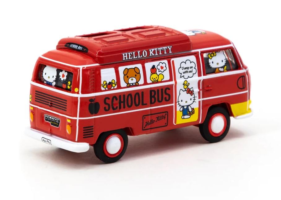 Schuco Volkswagen Type 2 Van 1/64 Hello Kitty Edition Tarmac Works Import-Kiichin - The #1 Place for Japanese Goods in Your Hand!