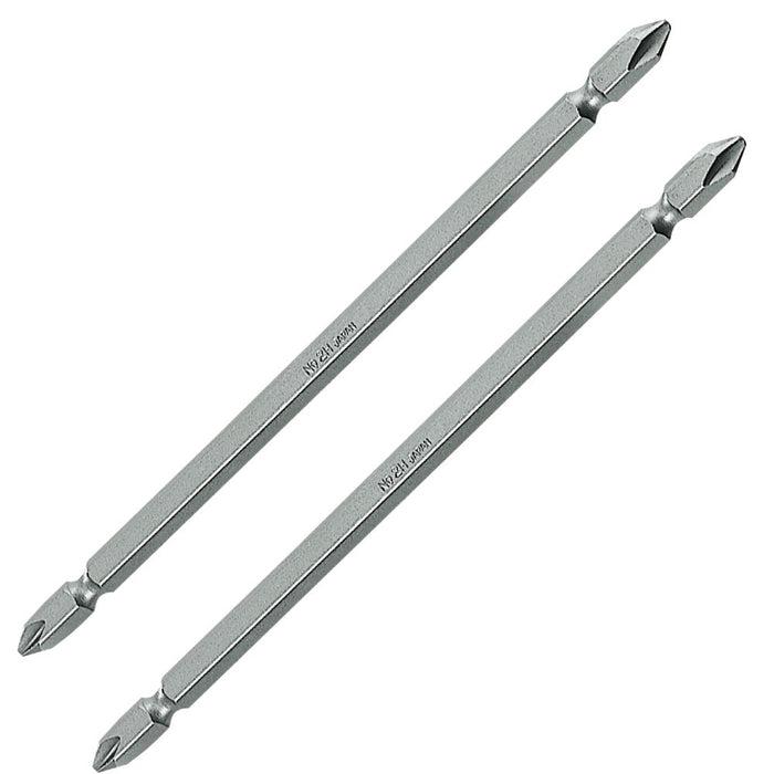 Top Kogyo Driver Bit Set for Drills No.2 150mm Magnet Catch Japan Made-Kiichin - The #1 Place for Japanese Goods in Your Hand!