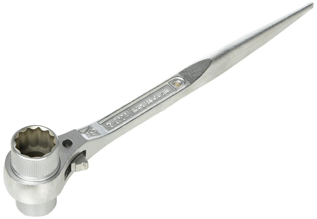 Top Kogyo Short 17x19mm Ratchet for Scaffolding Made in Japan-Kiichin - The #1 Place for Japanese Goods in Your Hand!
