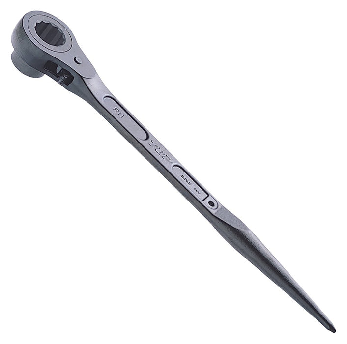 Top Kogyo 14mm Single-Ended Ratchet Wrench with Shank for Construction-Kiichin - The #1 Place for Japanese Goods in Your Hand!