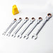 Top Kogyo Swivel Ratchet Set 6-Piece with Holder 180° Gear Wrench-Kiichin - The #1 Place for Japanese Goods in Your Hand!