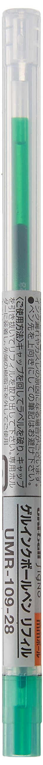 Mitsubishi Pencil Uni Gel Ballpoint Refill Style Fit 0.28mm Green Ink-Kiichin - The #1 Place for Japanese Goods in Your Hand!