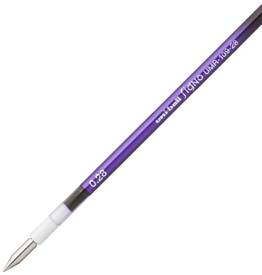 Mitsubishi Pencil Uni Gel Style Fit Ballpoint Pen Refill 0.28mm Violet-Kiichin - The #1 Place for Japanese Goods in Your Hand!