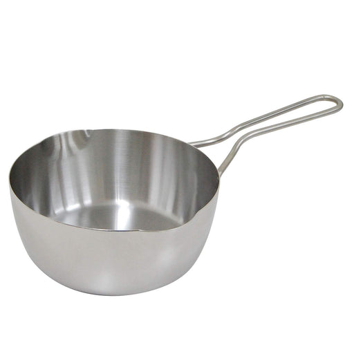 Urushiyama Metal Industry Yukihira Pot 16cm Stainless Steel Gas & Induction Safe-Kiichin - The #1 Place for Japanese Goods in Your Hand!