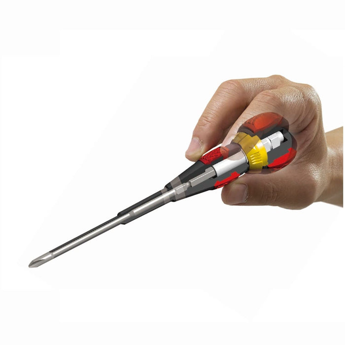 Vessel 5pc Set Ball Grip Ratchet Screwdriver in EVA Foam #1-Kiichin - The #1 Place for Japanese Goods in Your Hand!