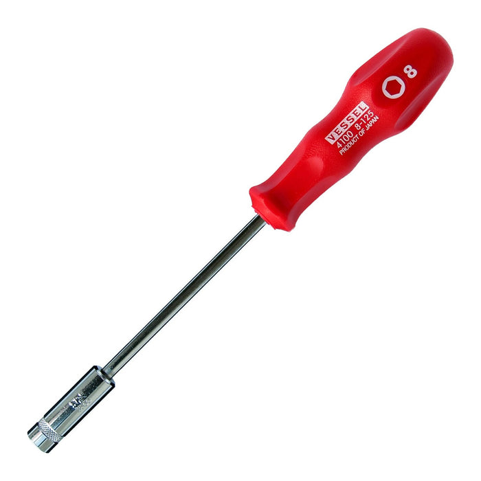 Vessel 4100 Power Socket Driver with 8mm Hex for Tightening Bolts and Nuts-Kiichin - The #1 Place for Japanese Goods in Your Hand!