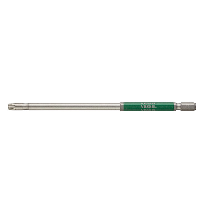 Vessel Gosai Bit - Single Head Torx T30H Long Type 150mm 1 Piece-Kiichin - The #1 Place for Japanese Goods in Your Hand!