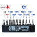 Vessel Torx Plate Ratchet Screwdriver with 10 Bits - Vessel Tx-12Mc Driver-Kiichin - The #1 Place for Japanese Goods in Your Hand!