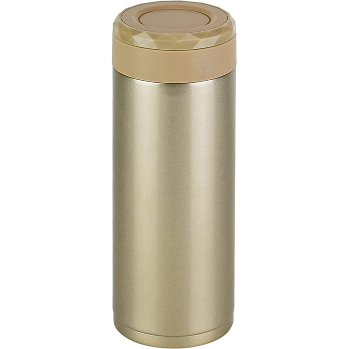 Wahei Freiz 600Ml Gold Stainless Steel Vacuum Insulated Water Bottle-Kiichin - The #1 Place for Japanese Goods in Your Hand!