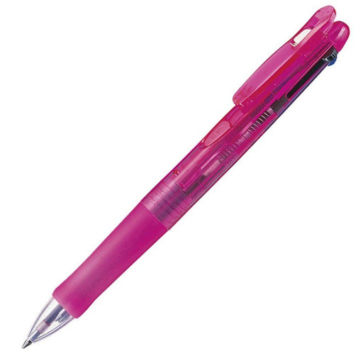 Zebra 10-Pack 3-Color Ballpoint Clip-On Pen in Pink - G3C B-B3A3-P-Kiichin - The #1 Place for Japanese Goods in Your Hand!