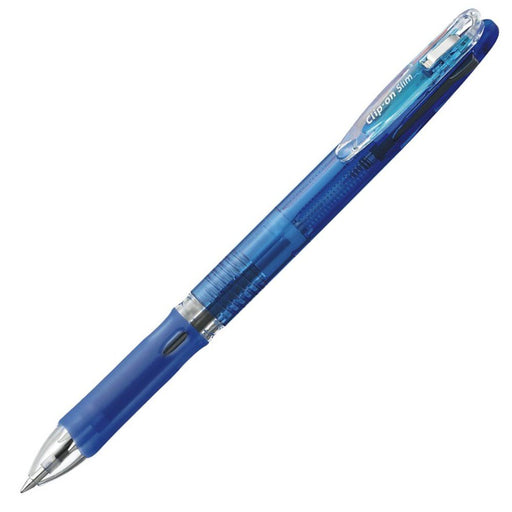 Zebra 10-Pack Slim 3-Color Blue Ballpoint Clip-On Pens B-B3A5-Kiichin - The #1 Place for Japanese Goods in Your Hand!