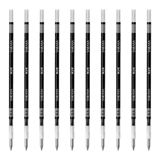 Zebra Prefeel Sarasa Ballpoint Pen Refill 0.5mm Lead Black Pack of 10-Kiichin - The #1 Place for Japanese Goods in Your Hand!