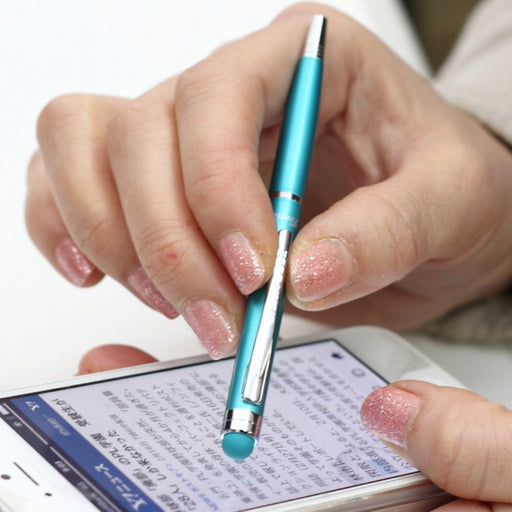 Zebra Fortia Stylus Ballpoint Pen in White Touch Pen Feature - Patc2W Model-Kiichin - The #1 Place for Japanese Goods in Your Hand!