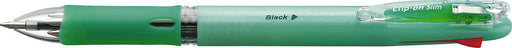 Zebra B4A5-WG Slim Clip-On 4C Pastel Green - Premium Quality Writing Tool-Kiichin - The #1 Place for Japanese Goods in Your Hand!