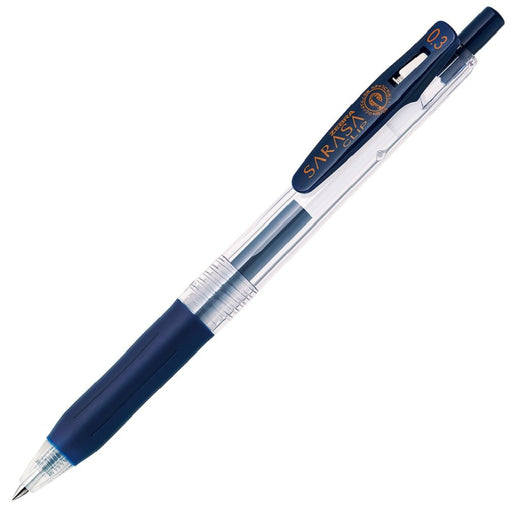 Zebra Sarasa Clip 0.3 Blue Black Gel Ballpoint Pen Pack of 10-Kiichin - The #1 Place for Japanese Goods in Your Hand!