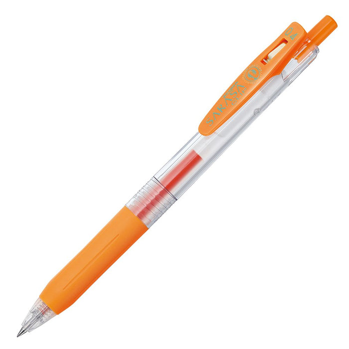 Zebra Sarasa Clip Gel Ballpoint Pen Set 0.4 Point 5 Assorted Colors-Kiichin - The #1 Place for Japanese Goods in Your Hand!
