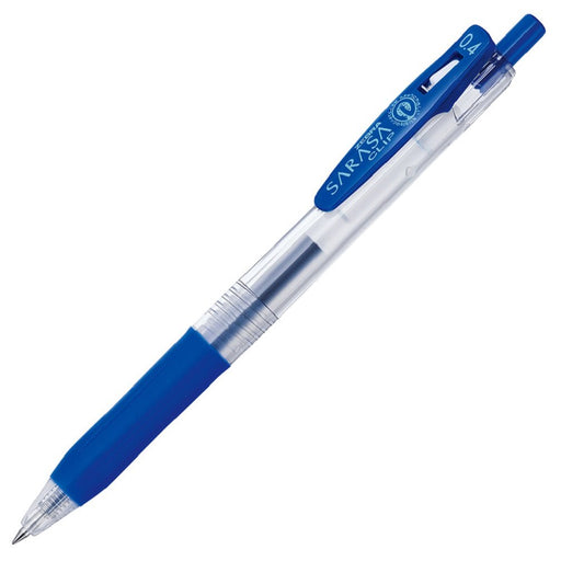 Zebra Sarasa Clip Blue Gel Ballpoint Pen 0.4 Pack of 10 - Zebra-Kiichin - The #1 Place for Japanese Goods in Your Hand!