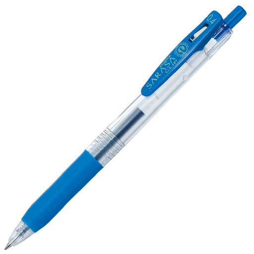 Zebra Sarasa Clip Cobalt Blue 0.4 Gel Ballpoint Pen Pack of 10-Kiichin - The #1 Place for Japanese Goods in Your Hand!
