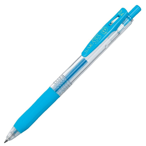 Zebra Sarasa Clip 0.4 Light Blue Gel Ballpoint Pen Pack of 10-Kiichin - The #1 Place for Japanese Goods in Your Hand!