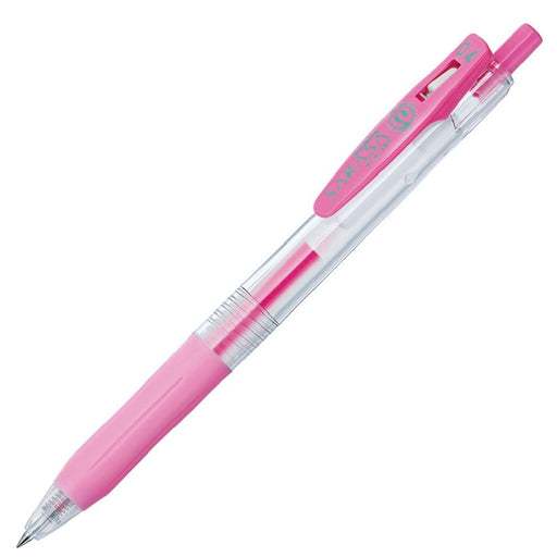 Zebra Sarasa Clip Light Pink Gel Ballpoint Pen 0.4 Pack of 10-Kiichin - The #1 Place for Japanese Goods in Your Hand!