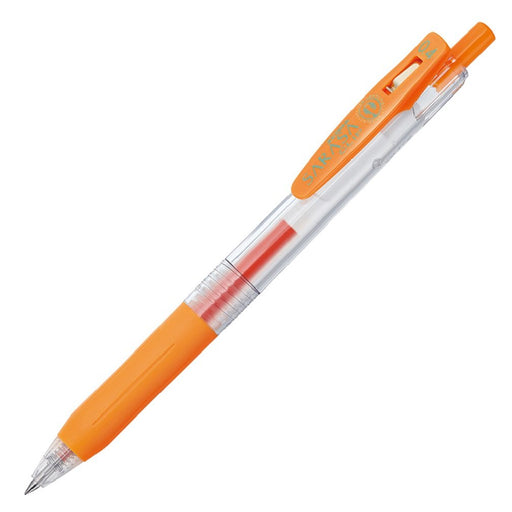 Zebra Sarasa Clip Orange Gel Ballpoint Pen 0.4 Pack of 10 B-Jjs15-Or Zebra-Kiichin - The #1 Place for Japanese Goods in Your Hand!
