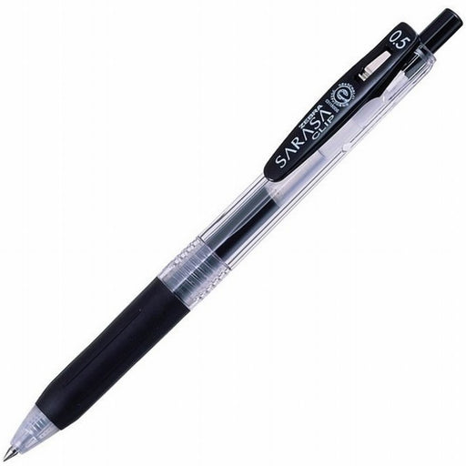 Zebra Sarasa Clip 0.5 Gel Ballpoint Pen Black Ink 10-Piece Pack-Kiichin - The #1 Place for Japanese Goods in Your Hand!