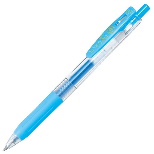 Zebra Sarasa Clip Gel Ballpoint Pen 0.7 in Light Blue Pack of 10 Pens-Kiichin - The #1 Place for Japanese Goods in Your Hand!