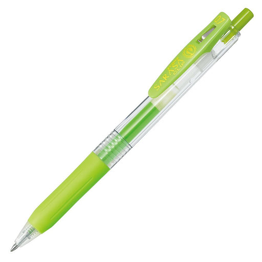 Zebra Sarasa Clip Gel Ballpoint Pen 0.7 Tip Light Green Pack of 10-Kiichin - The #1 Place for Japanese Goods in Your Hand!