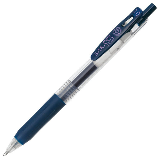 Zebra Sarasa Clip Blue Black Gel Ballpoint Pens 1.0mm - Pack of 10-Kiichin - The #1 Place for Japanese Goods in Your Hand!