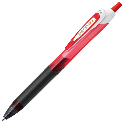Zebra Sarasa Dry Gel Ballpoint Pen 0.4mm 10 Pack Red Ink-Kiichin - The #1 Place for Japanese Goods in Your Hand!