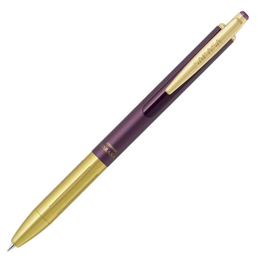 Zebra Sarasa Grand Gel Ballpoint Pen 0.5mm Antique Bordeaux Purple-Kiichin - The #1 Place for Japanese Goods in Your Hand!