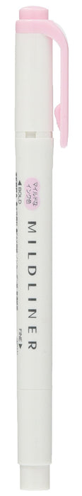Zebra Mild Liner Highlighter Set Mild Baby Pink 10 Pieces-Kiichin - The #1 Place for Japanese Goods in Your Hand!