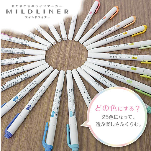 Zebra Citrus Green Mild Highlighter Liner 10 Piece Pack-Kiichin - The #1 Place for Japanese Goods in Your Hand!