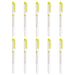 Zebra Mild Liner Lemon Yellow Highlighter 10-Piece Pack - B-WKT7-MLY-Kiichin - The #1 Place for Japanese Goods in Your Hand!