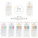 Zebra Mild Liner 5-Color Set Natural Tones - Zebra Brand Highlighters-Kiichin - The #1 Place for Japanese Goods in Your Hand!