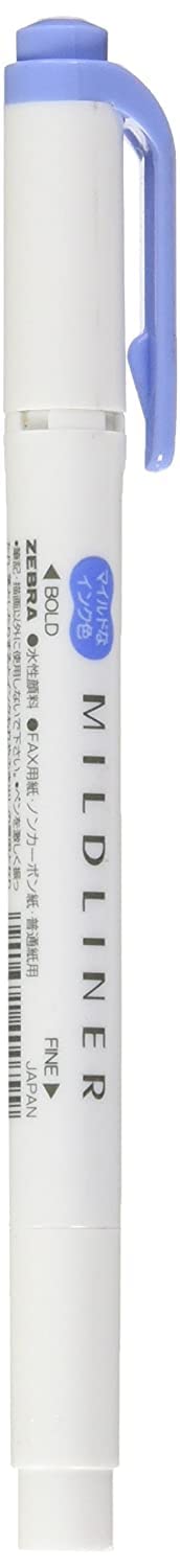 Zebra Mild Liner Highlighter - High Quality Vibrant Colors by Zebra-Kiichin - The #1 Place for Japanese Goods in Your Hand!