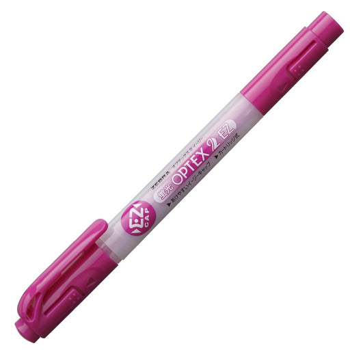 Zebra Optex 2 Ez 10-Piece Red and Purple Highlighter Set B-Wkt11-Wr-Kiichin - The #1 Place for Japanese Goods in Your Hand!