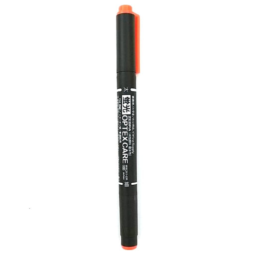 Zebra Optex Care Orange Highlighter - 13.39cm x 1.08cm Pack of 1-Kiichin - The #1 Place for Japanese Goods in Your Hand!