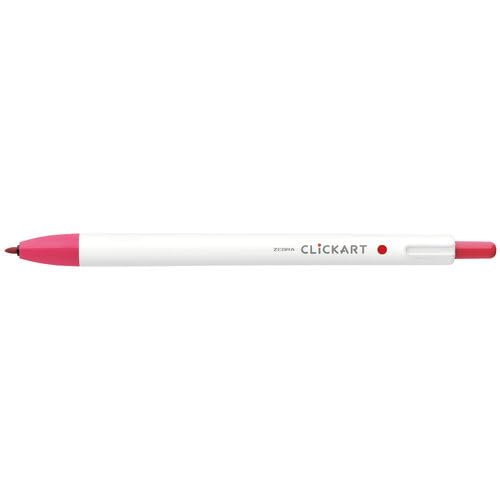 Zebra Clickart Knock Type Baby Red Water-Based Color Pen Wyss 22-Kiichin - The #1 Place for Japanese Goods in Your Hand!