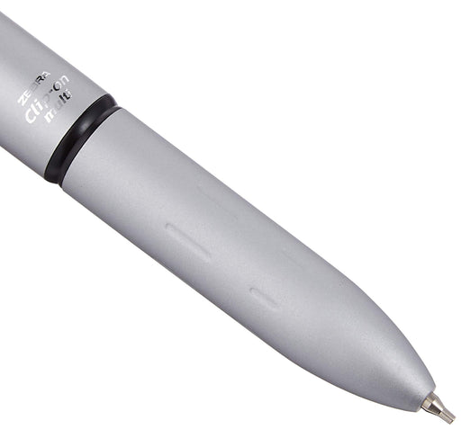 Zebra Quad Color Multi-Function Pen 2000 Silver B4Sa4-S with Sharp Clip-On-Kiichin - The #1 Place for Japanese Goods in Your Hand!