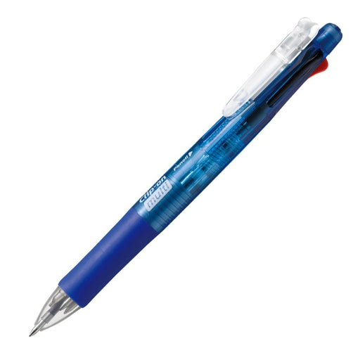 Zebra Multi-Function 4 Color Pen with Sharp Clip-On Set of 10 Blue B-B4Sa1-Bl-Kiichin - The #1 Place for Japanese Goods in Your Hand!