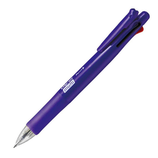 Zebra 10-Pack Multifunction Pen 4 Colors with Sharp Clip-On Elegant Violet B-B4Sa1-Evi-Kiichin - The #1 Place for Japanese Goods in Your Hand!