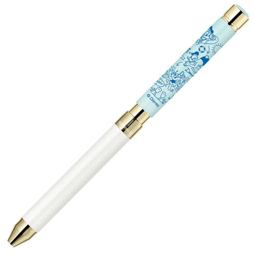 Zebra Shabo X Disney Multi-Function Pen with Pale Blue Leather Shaft-Kiichin - The #1 Place for Japanese Goods in Your Hand!