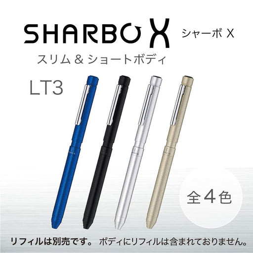 Zebra Shabo X Lt3 Multi-Function Pen in Black - SB22-BK Durable Writing Tool-Kiichin - The #1 Place for Japanese Goods in Your Hand!